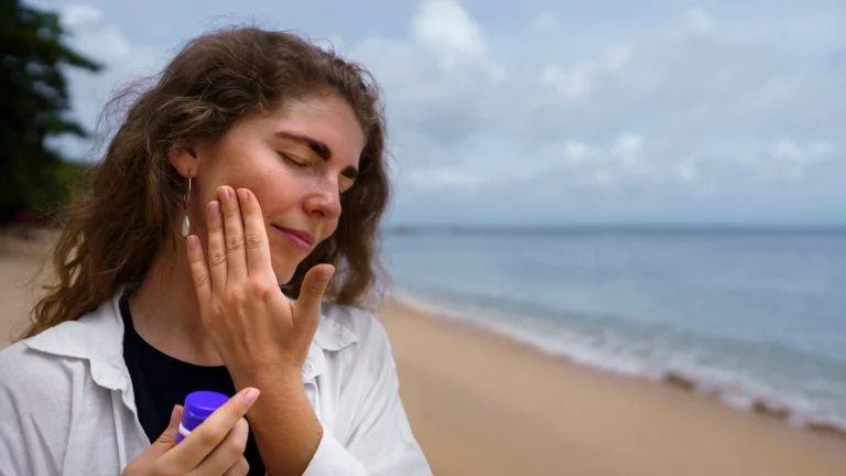 Sunburn skin treatment
